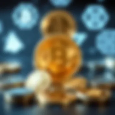 Cryptocurrency Wallets Explained A digital illustration of cryptocurrency wallet icons