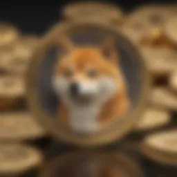 A graphical representation of Shiba Coin's price trends over time