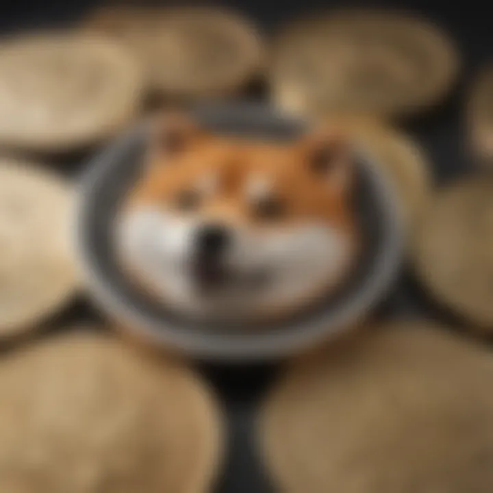 Visual infographic representing factors influencing Shiba Coin's valuation