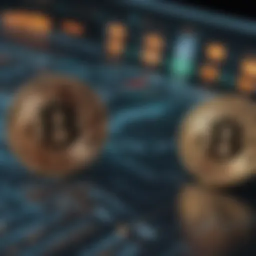 Cryptocurrency exchange interface