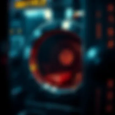 Secure Digital Assets Vault Visual representation of secure digital assets in a vault