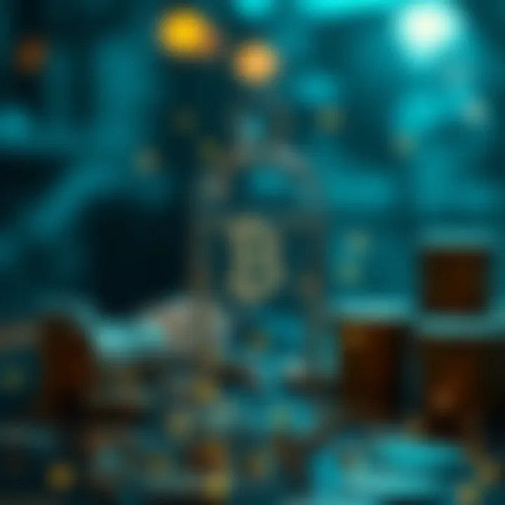 A conceptual image symbolizing transparency in financial systems