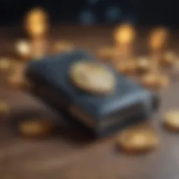 Illustration of a secure crypto wallet