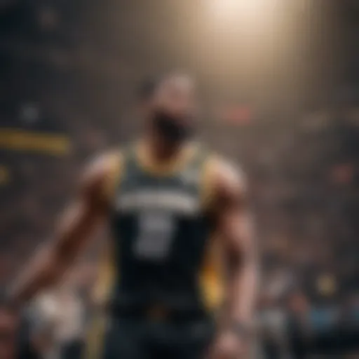 Digital representation of NBA Top Shot highlights