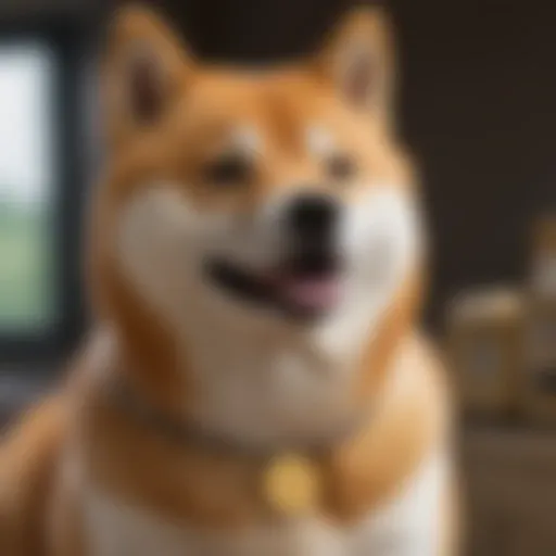 Graph depicting Shiba Inu price trends over time